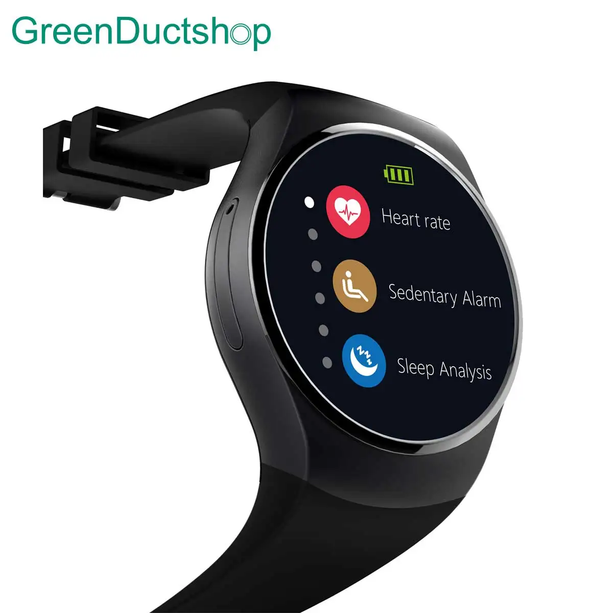 KingWear KW18 Bluetooth Смарт часы 1 3 ''ips Круглый циферблат Smartwatch телефон SIM карты TF