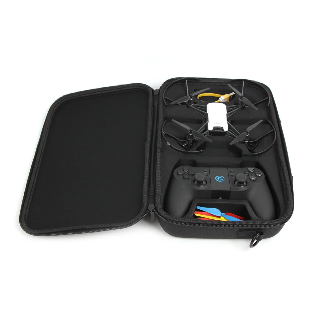 Shoulder Bag Storage Case Box For DJI Tello Drone & GameSir T1d Remote Control 