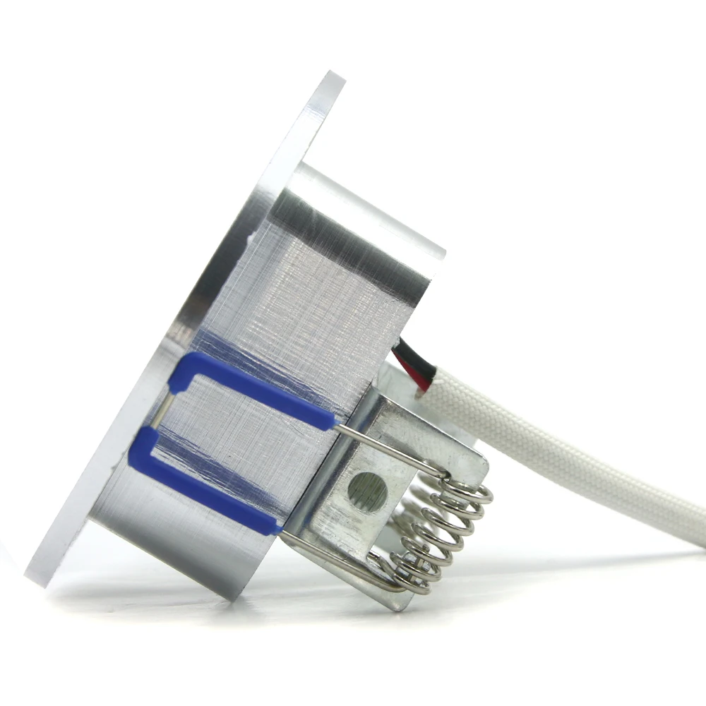 Donwei 2 개/대 라운드 1 w led 알루미늄 벽 빛 발 램프 홈 장식 베란다 통로 단계 계단 자리 조명 ac 85-265 v