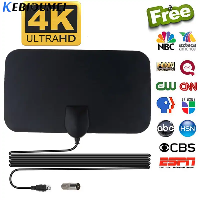 Combo Conversor Digital Antena Interna Slim Booster Amplificador