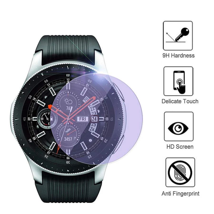 5 шт./лот Защита экрана для samsung Galaxy Watch Закаленное стекло Защитная пленка для samsung Galaxy Watch 46 мм 42 мм