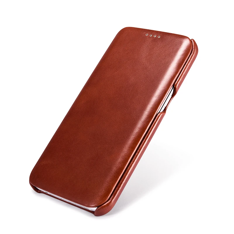 

Luxury Genuine Leather Case For Samsung Galaxy S7/ S7 Edge Fundas Fashion Full Screen Covered Protection Flip Cover Phone Cases