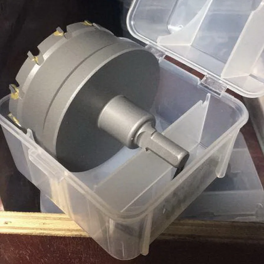 Quality 80mm diameter TCT hole saw drill bits core bits for stainless