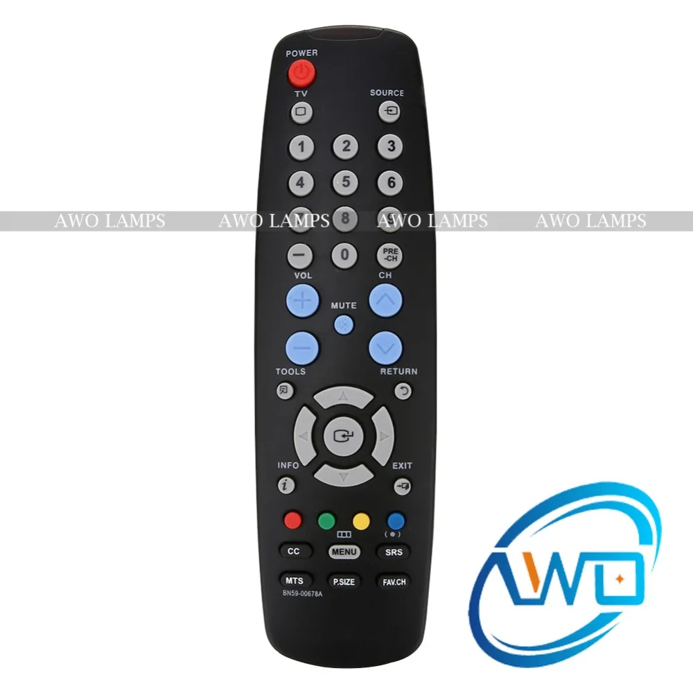 

AWO FREE SHIPPING New Factory Original for SAMSUNG BN59-00678A Remote Control for HD LCD TV Controller