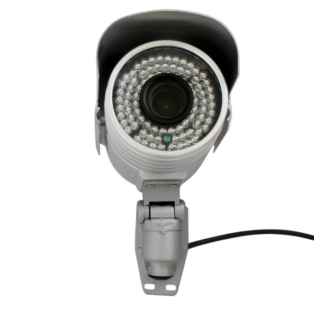 Открытый Водонепроницаемый sony Cmos 1200TVL День Ночь ИК дальность ИК 50 М Пуля варифокальный CCTV камера безопасности