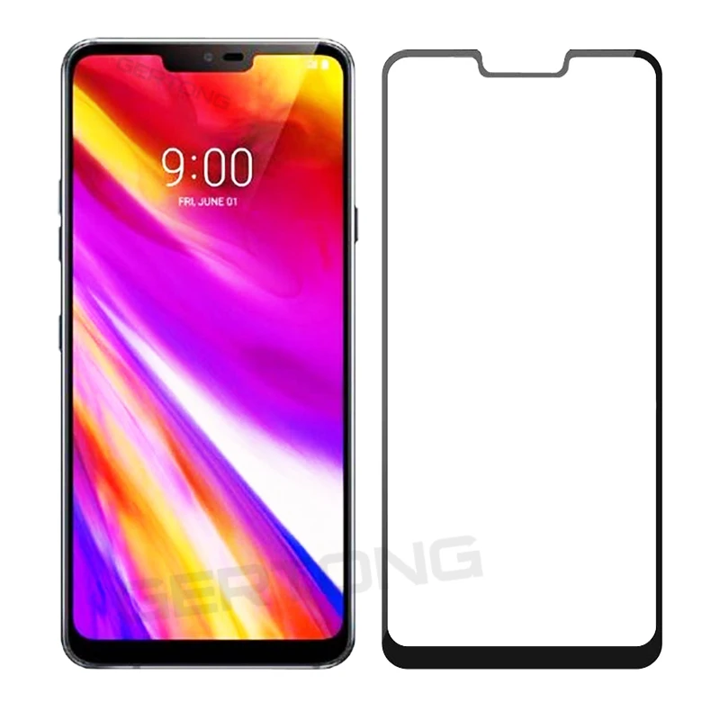 Полное покрытие экрана протектор стекло для LG V30 Plus V40 V20 V50 K40 G6 G7 G8 закаленное стекло Взрывозащищенная Передняя пленка