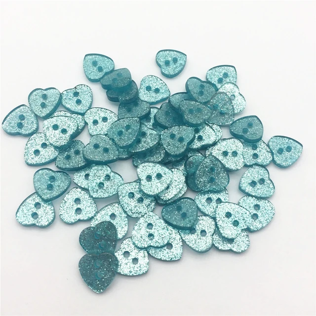 50Pcs Resin Heart Buttons 2 Holes Buttons Sewing Buttons for DIY Crafts  Projects Children's Manual Button Painting Accessories - AliExpress