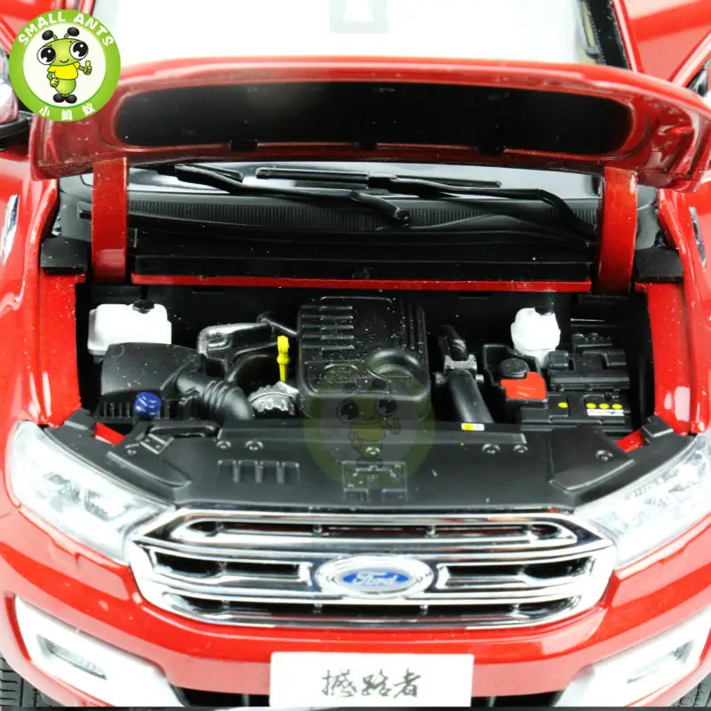 1:18 Масштаб Китай Ford Everest SUV форма Ranger литой автомобиль модель игрушки красный