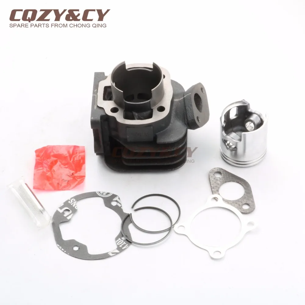 US $61.10 47mm 10mm 70cc Big Bore Cylinder Kit for MBK Booster 50 Zoll 0410 Rocket 50 Stunt 50 AC Stunt Naked 50 2T
