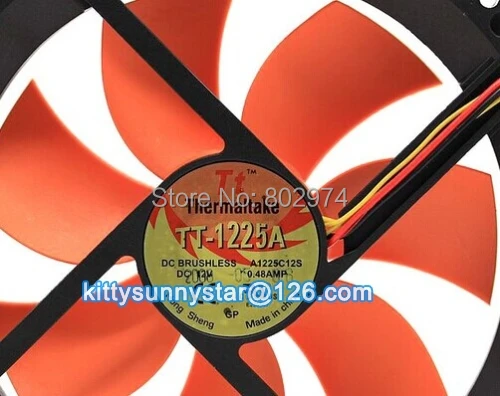 Thermaltake 12025 a1225c12s 12 В 0.48a 3 Провода Вентилятор охлаждения | Компьютеры и офис