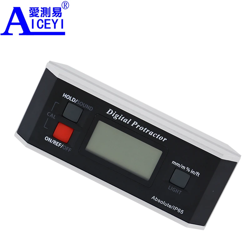 

360 Degree Electronic Digital Bevel Box Waterproof Protractor Angle Meter with Magnetic base