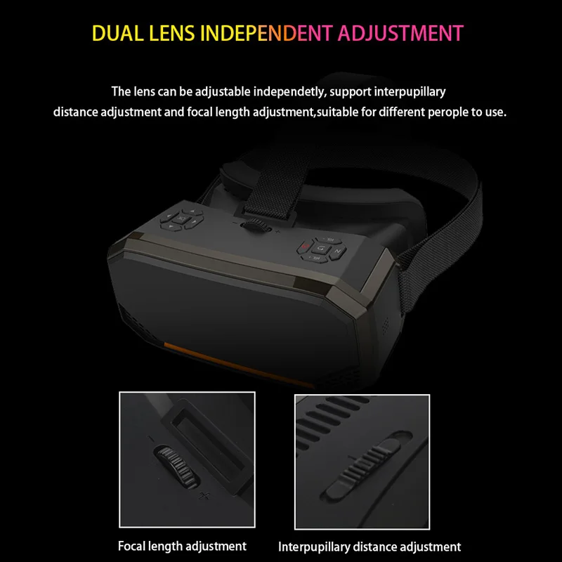 Wi Fi 2K HDMI все в одном 360 градусов Очки виртуальной реальности Immersive VR Гарнитура 3D