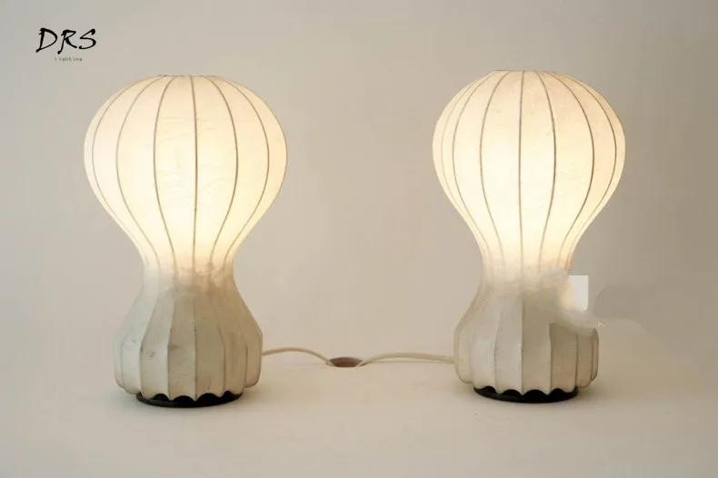INS креативный воздушный шар шелковая настольная лампа простая современная спальня прикроватная лампа теплая романтическая Скандинавская личность шелковая настольная лампа