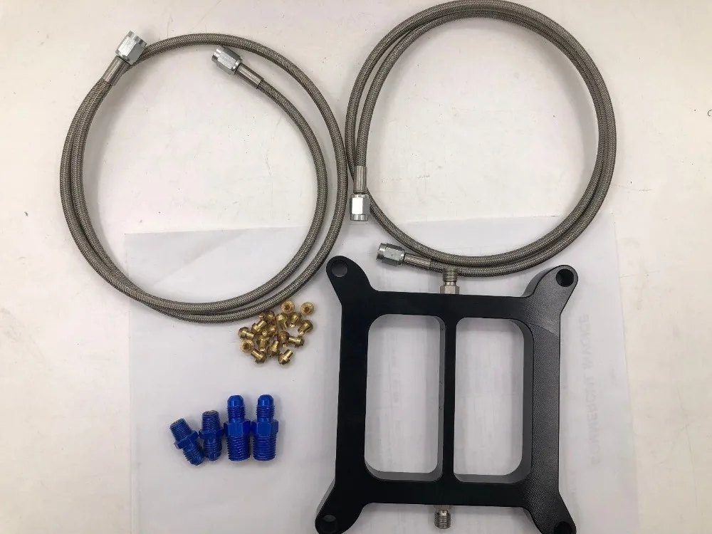 

NOS/NX/ZEX/Cheater Holley 4150 Nitrous Plate Kit 50-250HP NitrousPlus