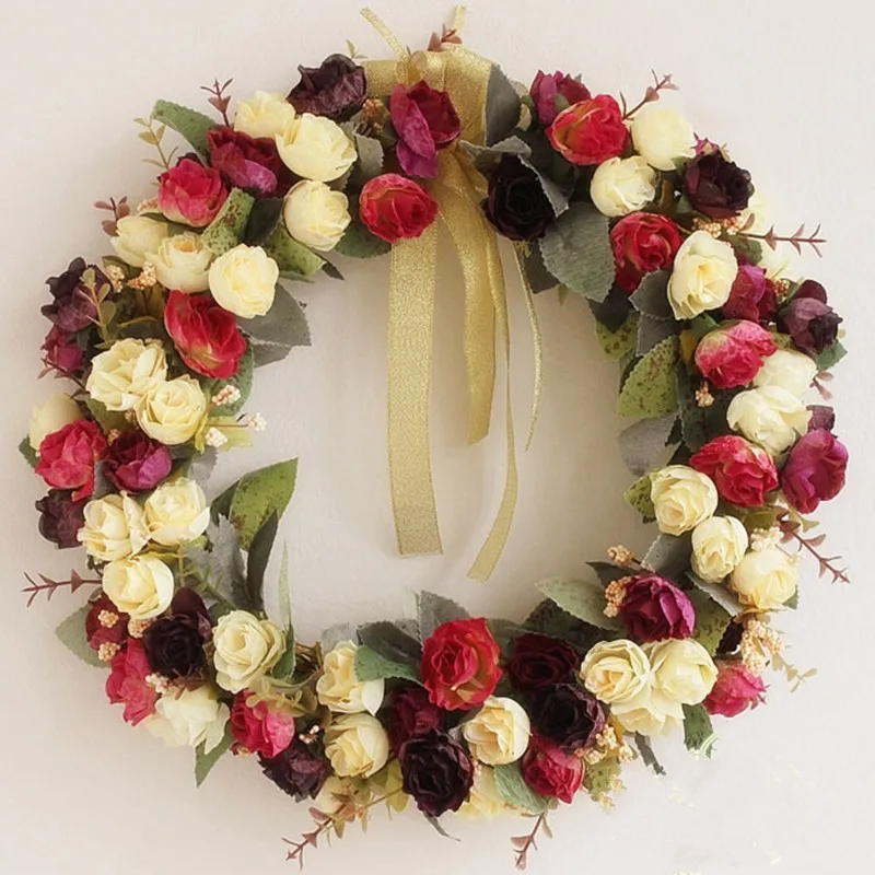 35cm wreath Fashion rustic artificial garland door trim door hanging