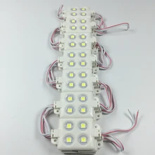 20 шт./лот светодиодный модуль 5050 smd 4 светодиодный 12 В 0,96 Вт Водонепроницаемый IP66 для вывесок и рекламы задний светильник ing светильник коробка