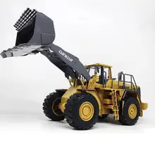 RC грузовик погрузчик бульдозер с дистанционным управлением 6CH 4 колесный погрузчик металлический строительный инженерный транспорт для детей хобби игрушки подарки