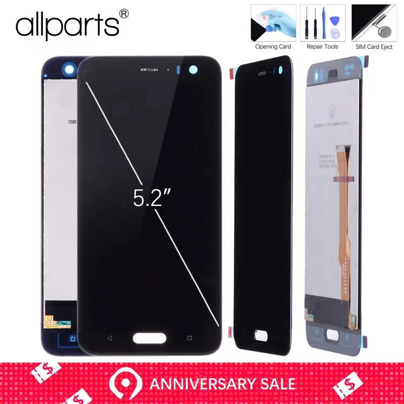 

5.2" Original 1920x1080 Super LCD For HTC U11 Life LCD Display Touch Screen Digitizer Assembly Replacement Parts