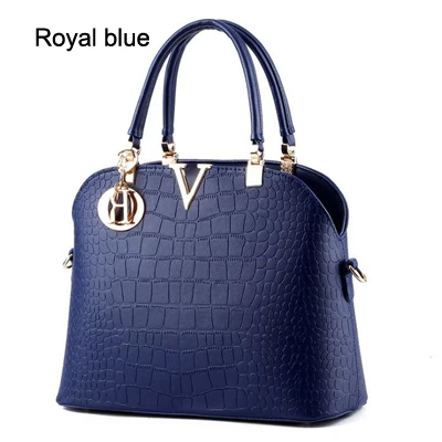 Женские кожаные сумки и кошельки, женские сумки через плечо, хорошее качество, искусственная кожа, женские сумки-мессенджеры, bolsa feminina FN57 - Цвет: Royal blue