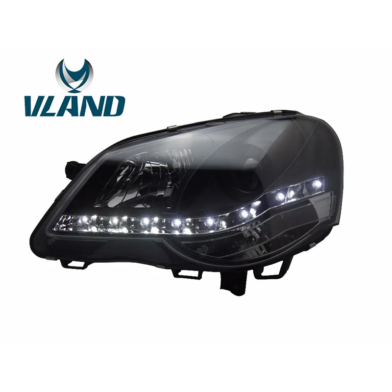 Автомобильная лампа VLAND для POLO 2005 2006 2007 2008 2009 2010 2011 светодиодная H7 биксеноновый