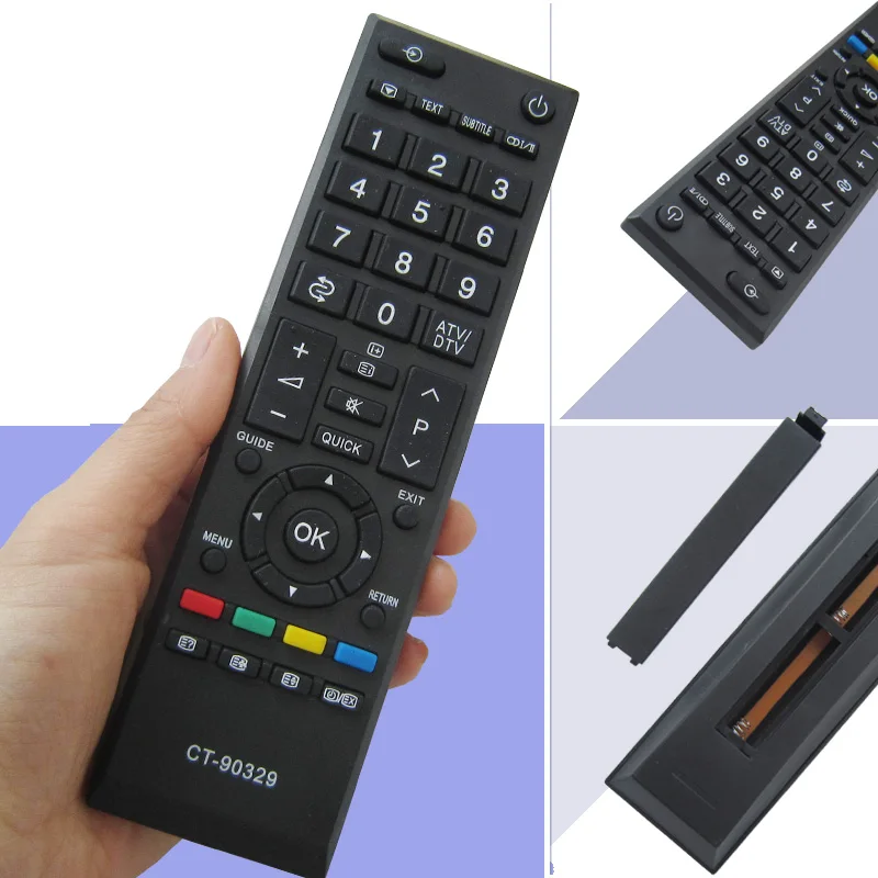 

1pcs lekong remote control suitable for toshiba TV smart lcd CT-90326 CT-90380 CT-90336 CT-90351