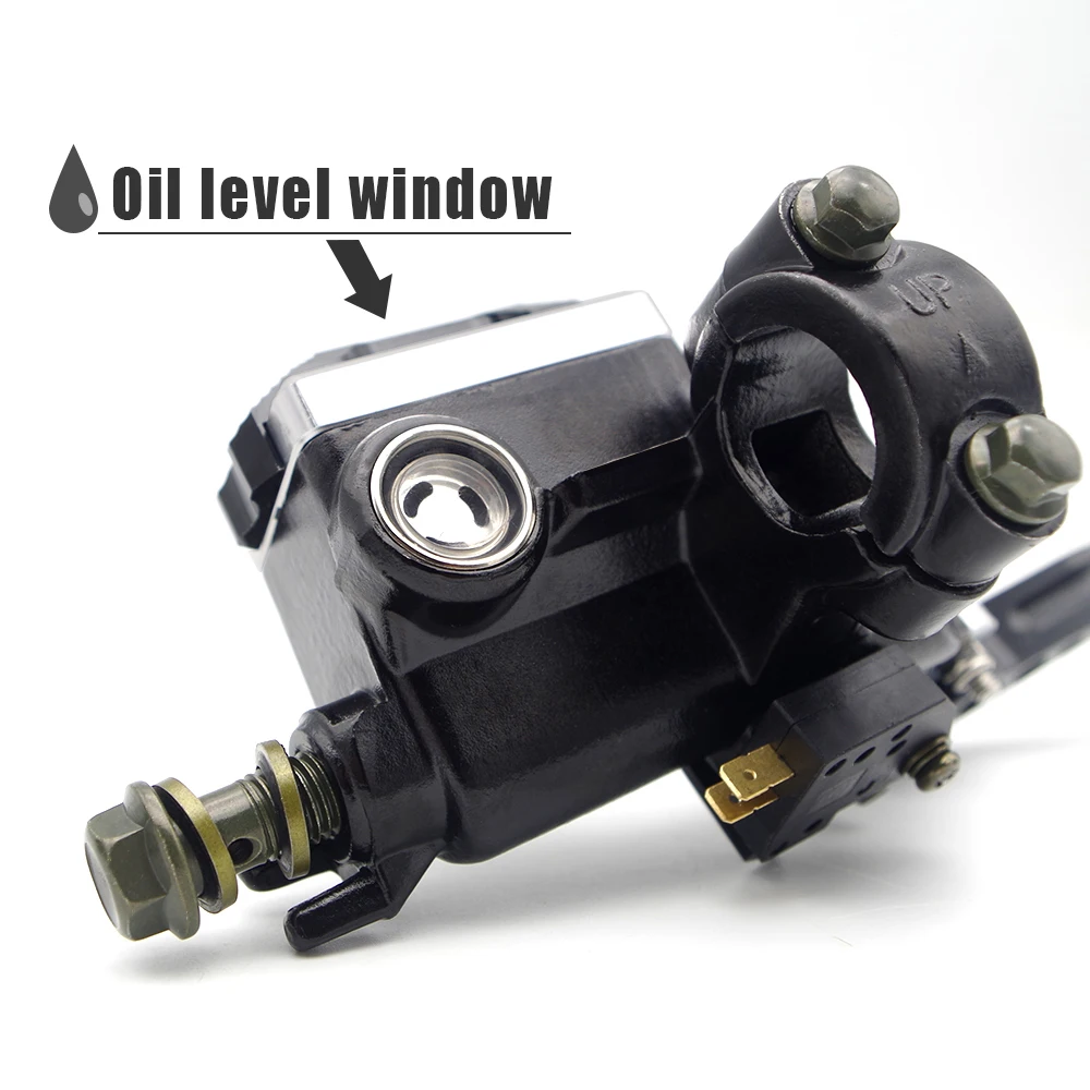 Moto rcycle CNC embrague hidráulico de la palanca de freno de cilindro maestro para cbr250r cb500x honda vfr 800 adelin leve freno frizione moto