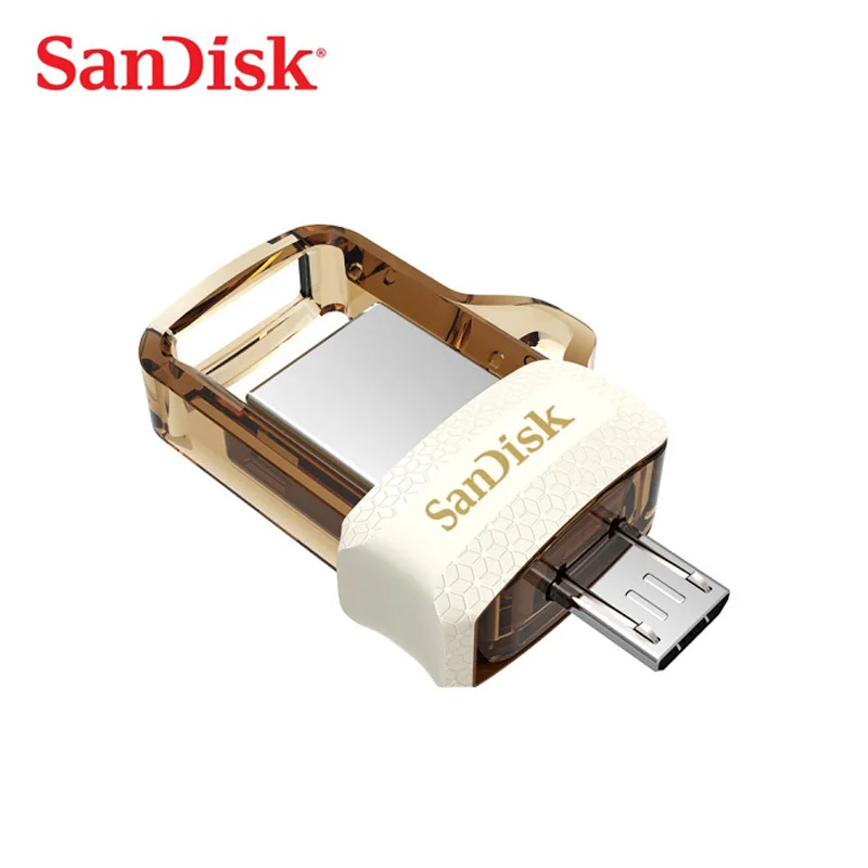 SanDisk мини-флеш-накопитель 32 Гб OTG USB флеш-накопитель 16 ГБ 32 ГБ 64 ГБ 128 Гб двойной флеш-накопитель Автомобильный ключ Usb 3,0 флеш-накопитель высокоскоростной флеш-диск