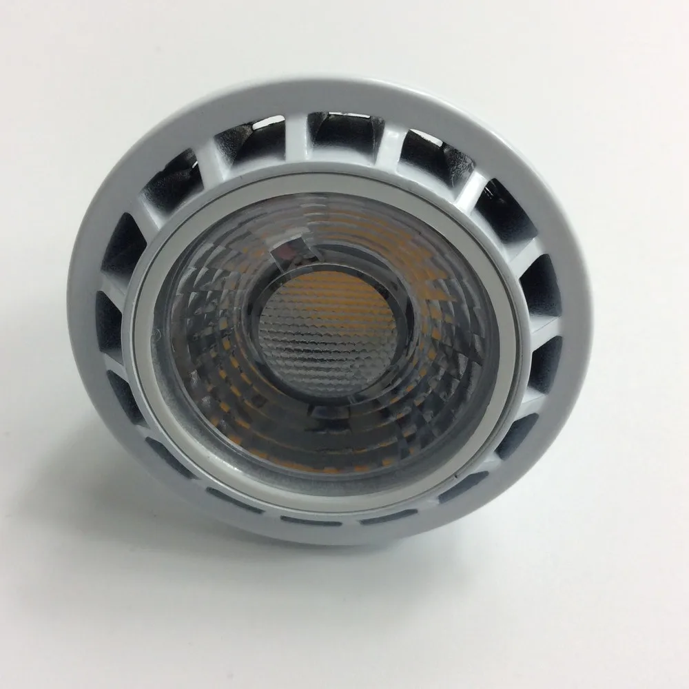 

COB New Spotlight 5W/6W/7W Gu10 Cap Led bulb light 360lm/440lm/500lm Glare free design more realistically light