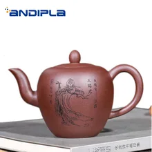 270 мл аутентичная фиолетовая глина yixing здоровье НЕОБРАБОТАННАЯ руда Zi Mud горшок Zisha для дома посуда для напитков винтажная красота узор пуэр чайники