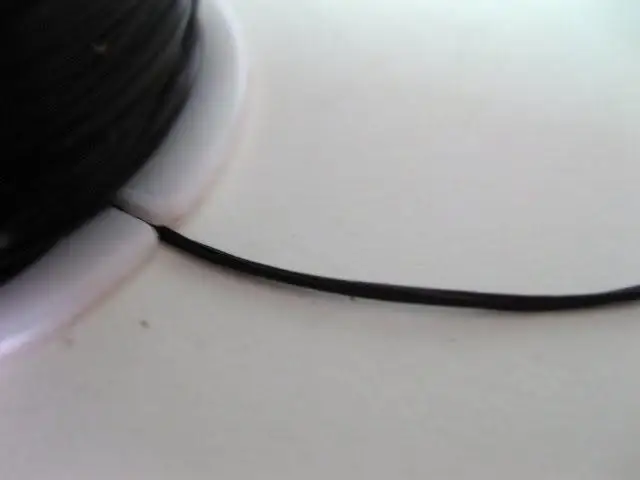 10 Roll Black Beading Cord Strong Stretchy 0.5mm 80 Meters AS121 Jewelry Findings