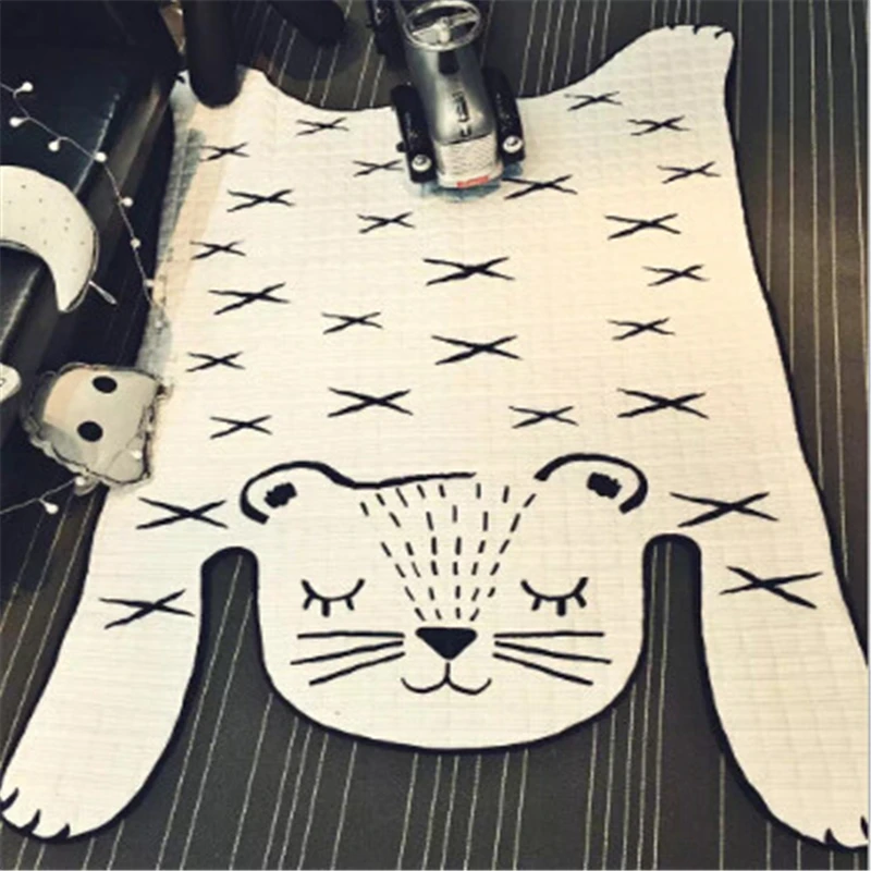 Лидер продаж, милые детские коврики с изображением тигра для гостиной, спальни, для детей, для игр, для дома, коврик для пола, модный креативный дверной коврик