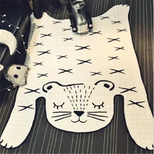 Лидер продаж, милые детские коврики с изображением тигра для гостиной, спальни, для детей, для игр, для дома, коврик для пола, модный креативный дверной коврик