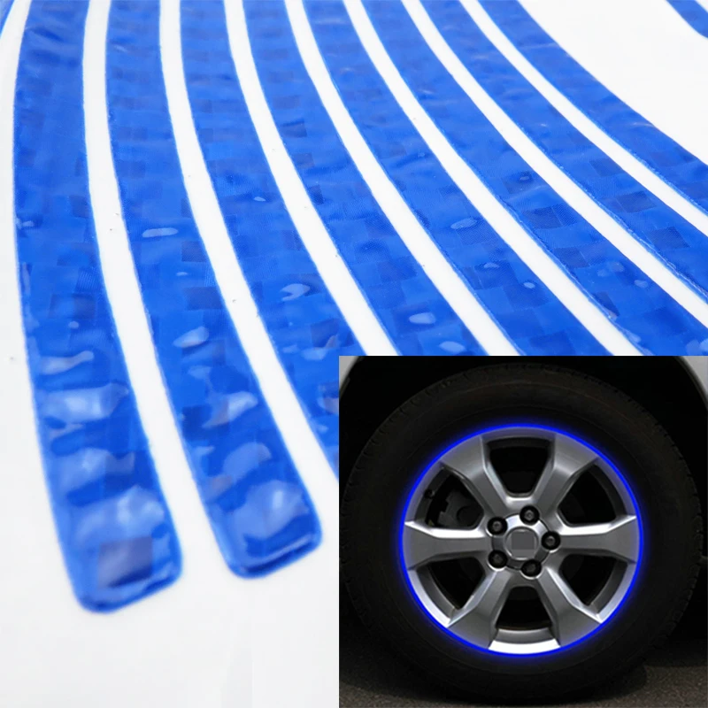 

Waterproof Reflective Crystal Wheel Rim Strip Sticker For BMW Mini Cooper Clubman Cuntryman F54 F55 F56 R55 R56 Car Accessories
