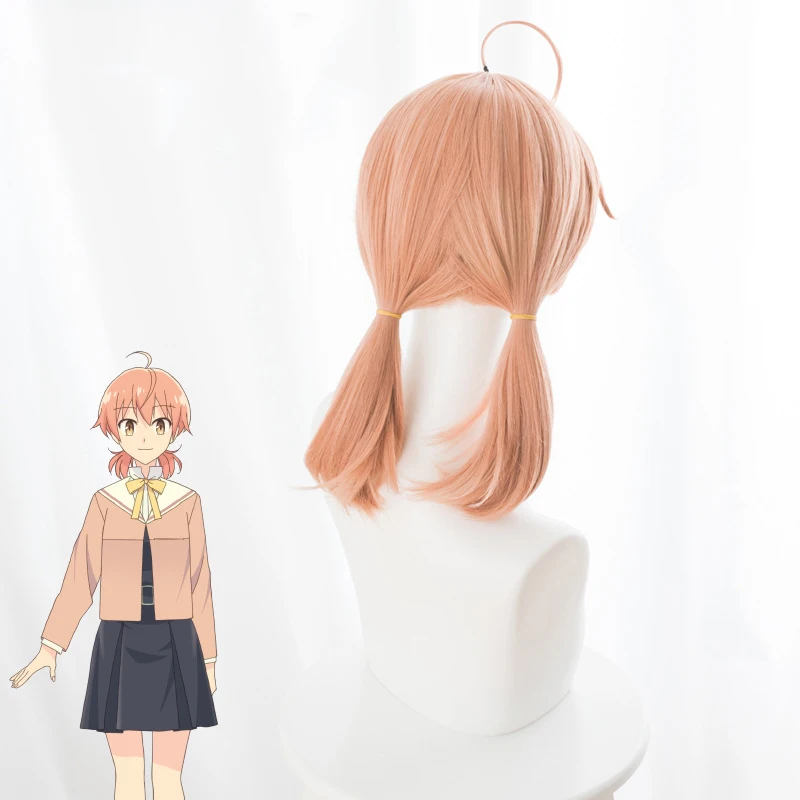Цветет в вас Yagate Kimi ni Naru Koito Yuu парик длинный прямой розовый оранжевый для