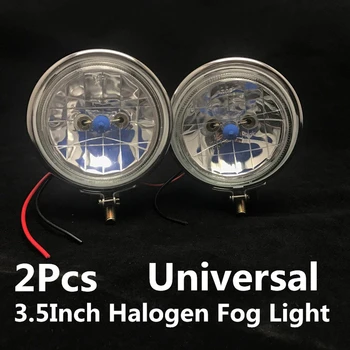 

3.5" Car Motorcycle Headlight Fog Light Round Reverse Driving Lamp Waterproof 100 W Daytime Running Light