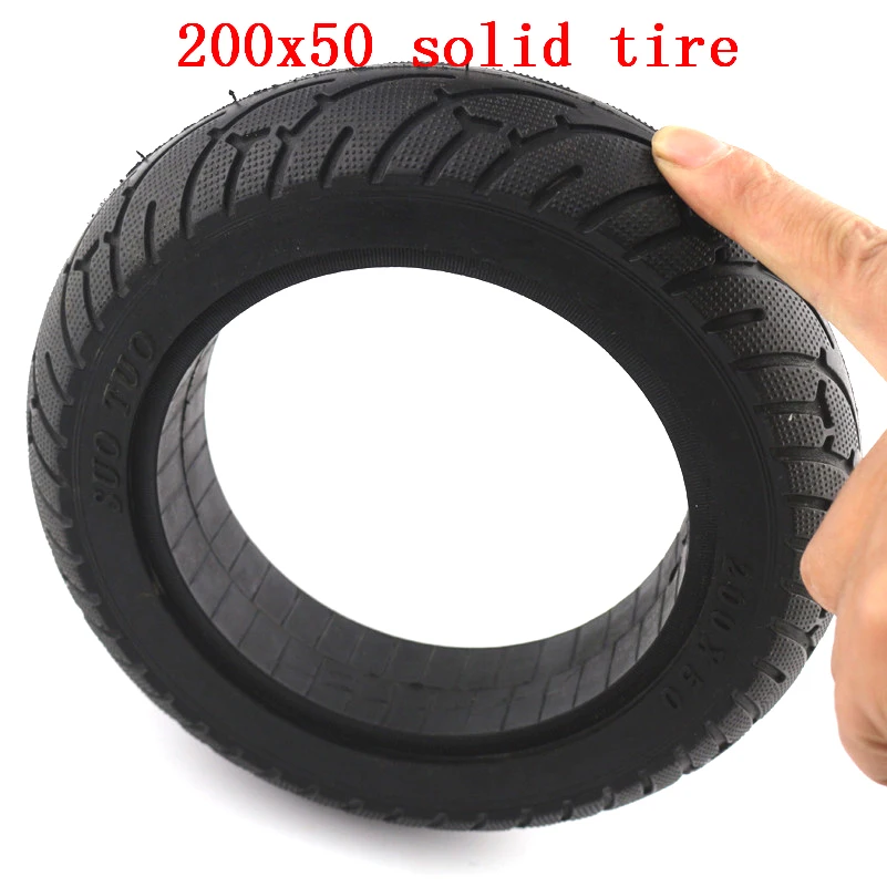 

Mobility Scooter wheelchair tire 200 x 50 (8x2) solid/foam filled 200x50 for Razor E100 E125 E200 Scooter Vapo