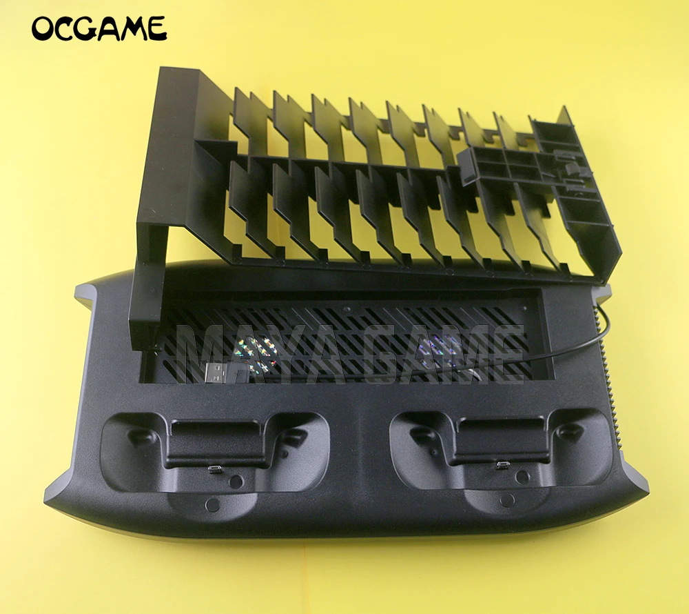 Вертикальная подставка для зарядки OCGAME охлаждающий вентилятор с 18 дисками