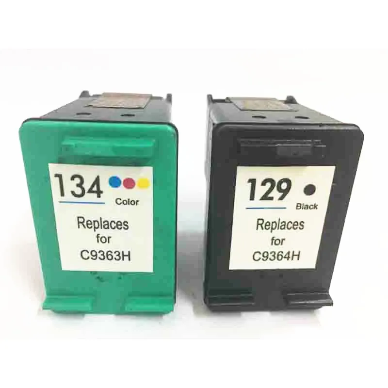 

Vilaxh 129 134 compatible Ink Cartridge Replacement For HP 129 134 for hp134 129 Deskjet 6943 6983 5943 D4163 8053 8753 2573