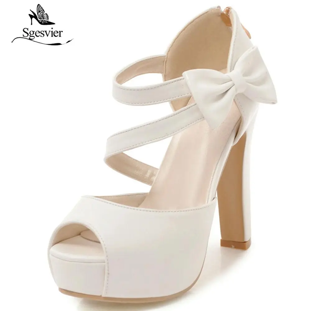 Женские босоножки на толстом высоком каблуке с открытым носком|white platform|high heels open