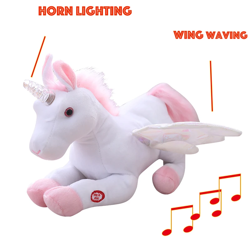 glow unicorn teddy