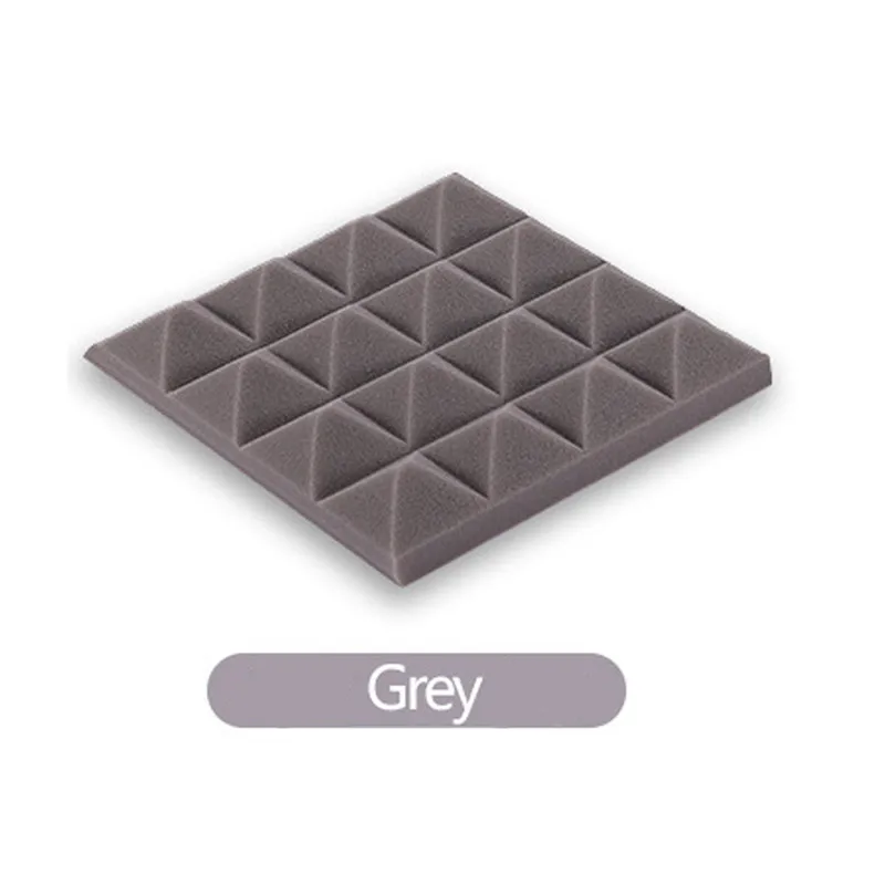 25x25x5 см акустическая пена лечение звукоизоляция звукопоглощающий шум губка Отличная звукоизоляция звукоизоляционные стены стикер