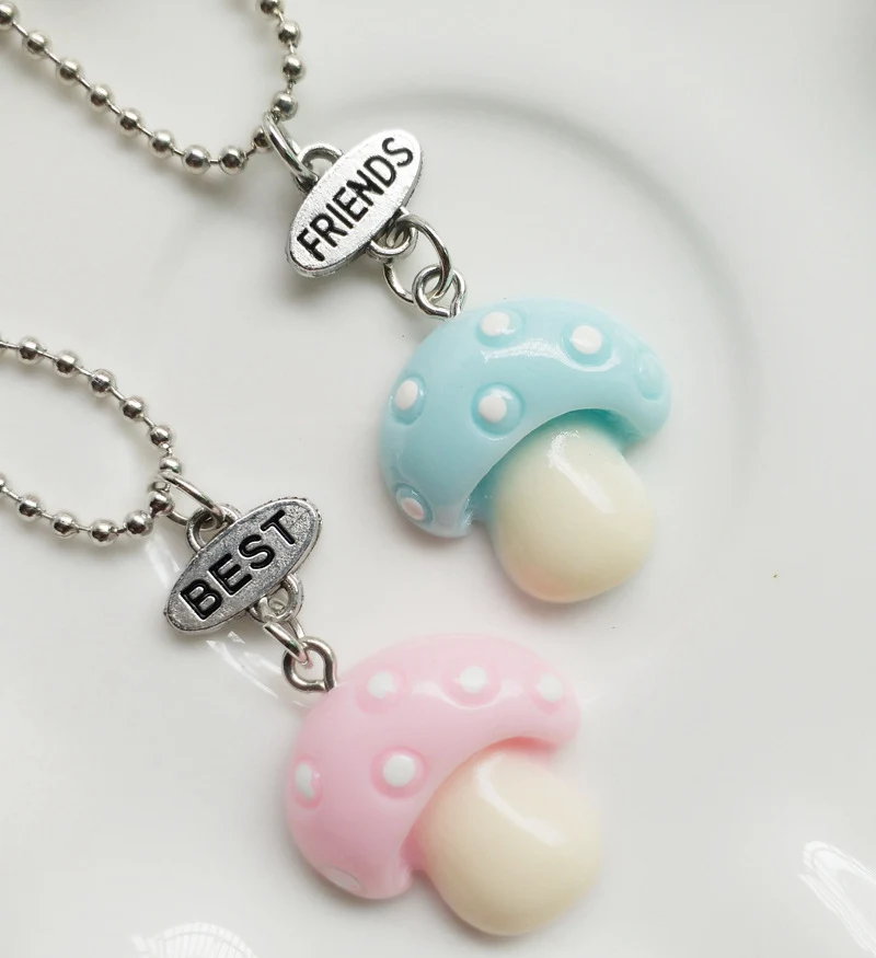 Simulation Mushroom Necklace Cute 