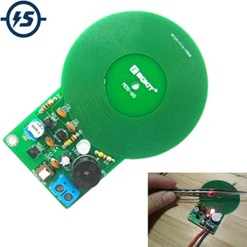 

IS DIY Kit Metal Detector Kit Electronic Kit DC 3V-5V 60mm Non-contact Sensor Board Module DIY Electronic Part Metal Detector