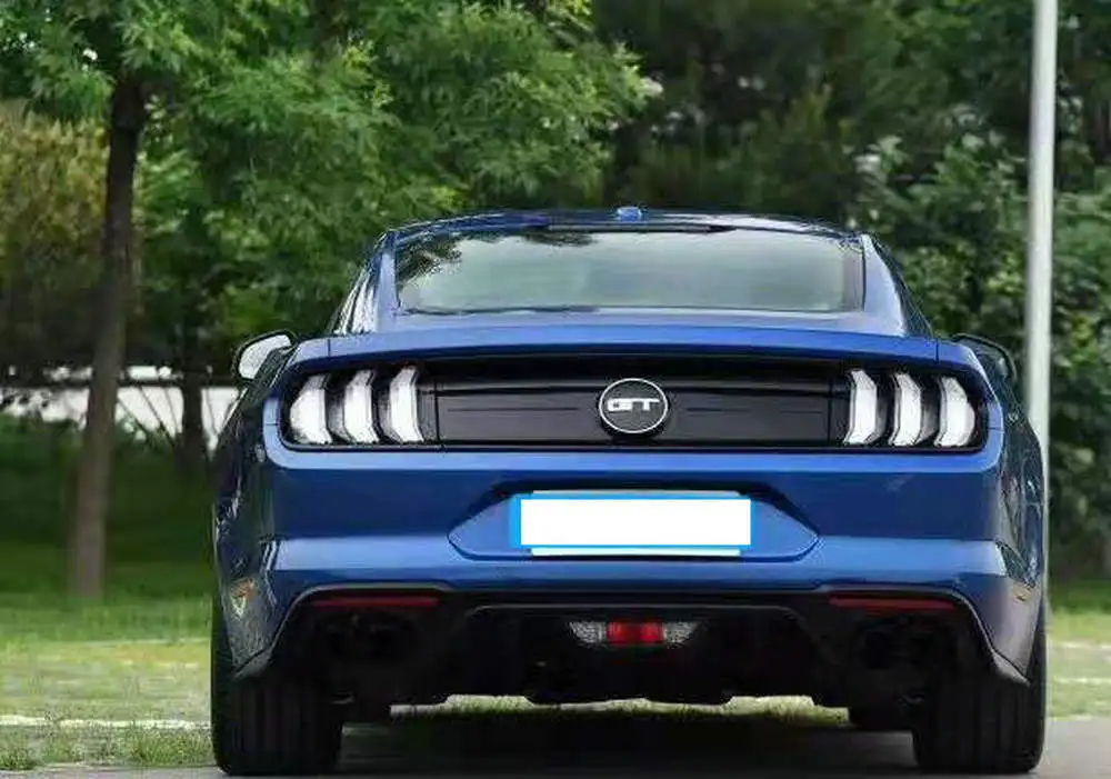 Авто автомобиль 3D задний логотип наклейка 5,0 T GT логотип для Ford Mustang 3,0 T- автомобиль изменить на 5,0 T ABS+ алюминиевая эмблема наклейки