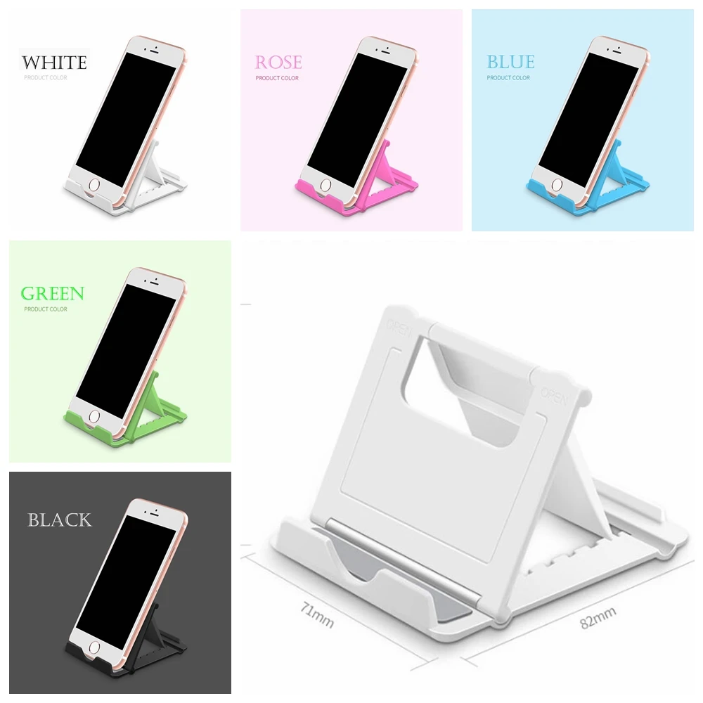 Universal Mobile Phone Holder Stand Foldable Holder Desk Tablet