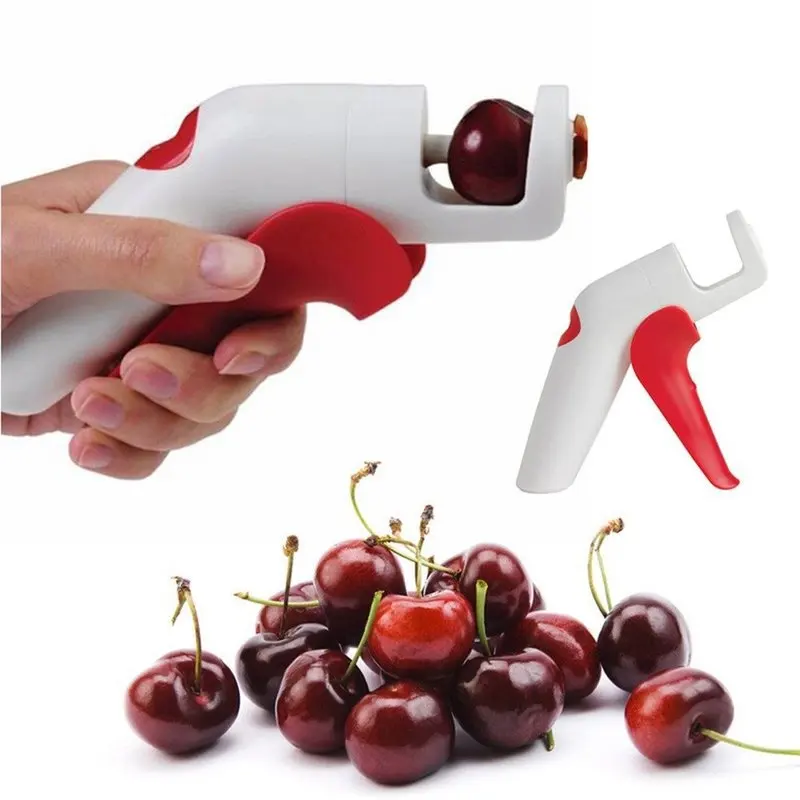 

New 1pcs Plastic Fruit Fast Removal Tools Remove Cherry Seed Enucleate Keep Complete Lemon Squeezer Kitchen Accessories Avocado
