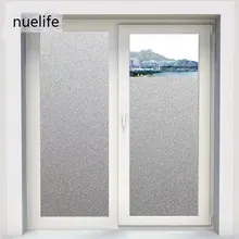 Матовые оконные пленки виниловые статические цепляются самоклеющиеся наклейки на стекло конфиденциальности Чистая матовая пленка для офиса дома декоративная 30x200 см