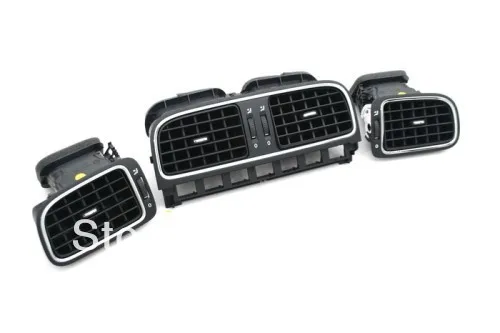 Вентиляционное отверстие с хромированной отделкой для VW Polo 6R|dash air vent|polo ventvw polo 6r |