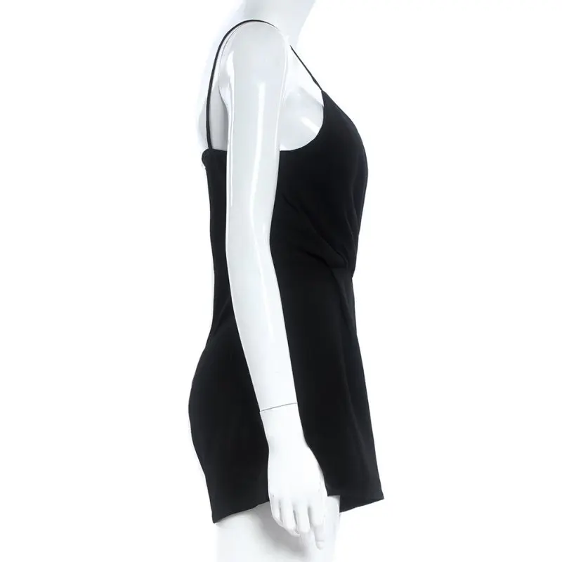 2019 Elegant Bodycon Jumpsuit Summer Women V-Neck Rompers Sexy Club Playsuit Romper