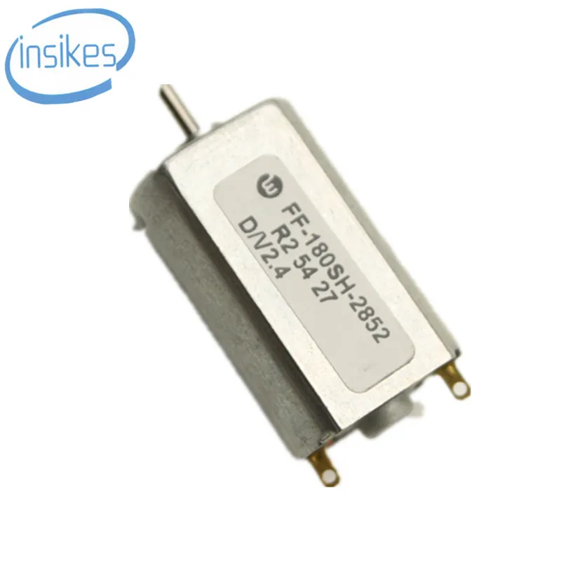

10PCS/LOT FF-180SH 180 Motor DC 2.4V FF-180SH-2852 R2 54 27 D/V2.4 Toy Brush Motor DIY Motor